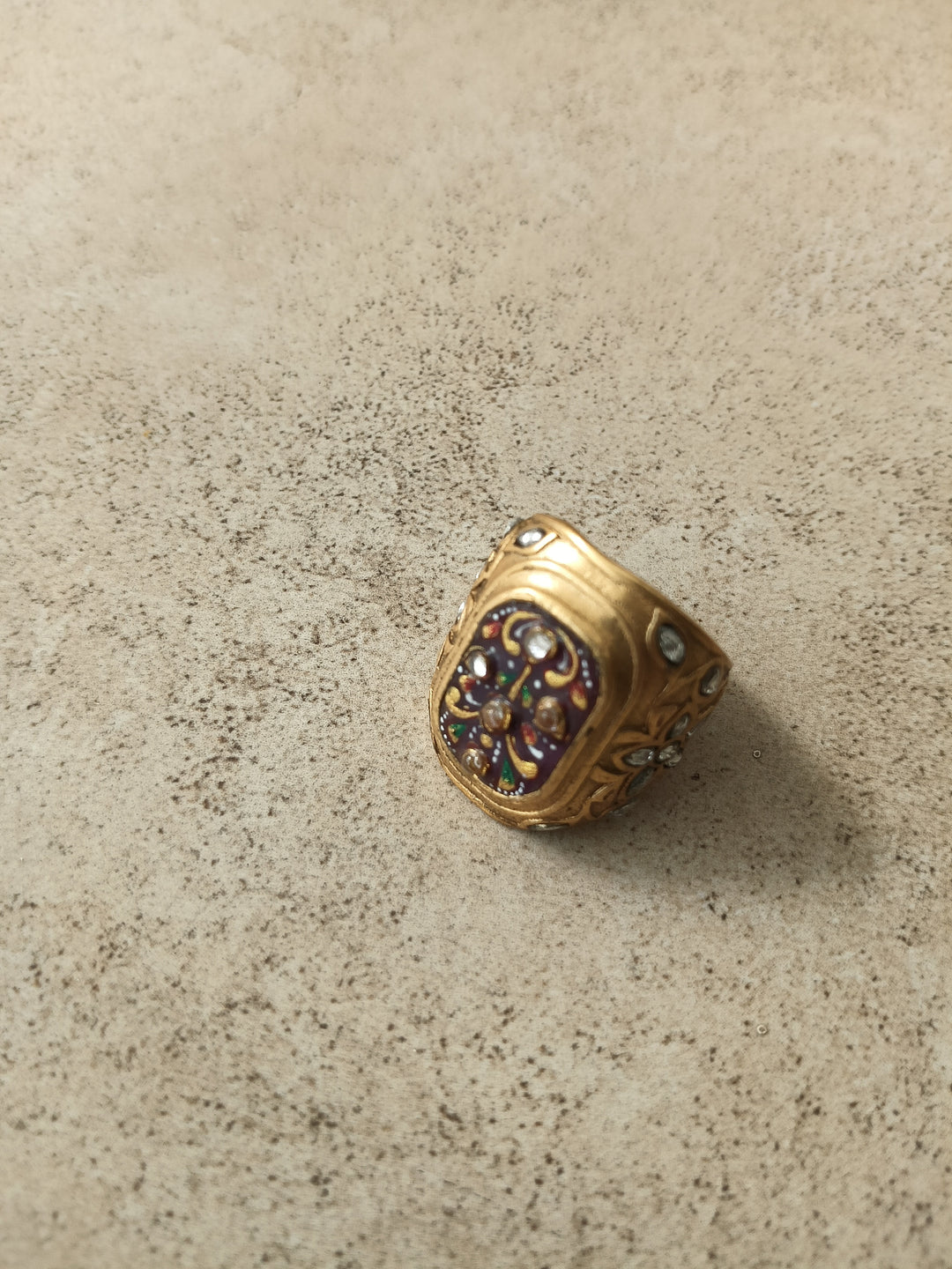 Sawai Meenakari Ring