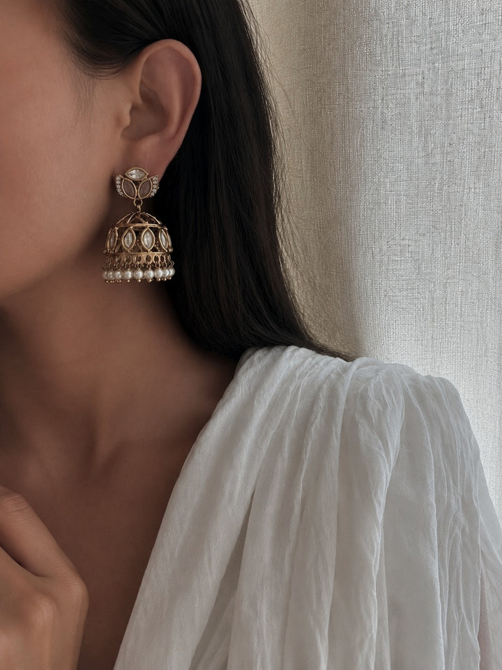 Jia jhumka earrings