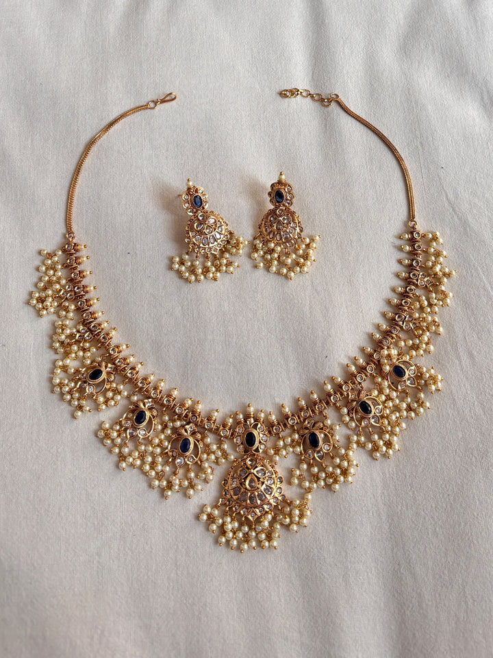 Midnight royalty necklace