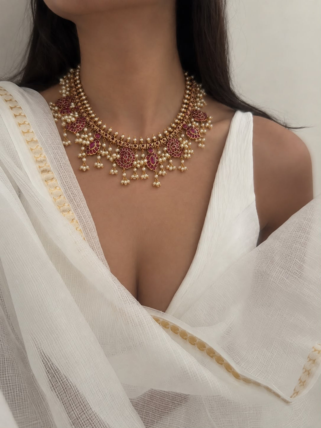Padma ruby necklace