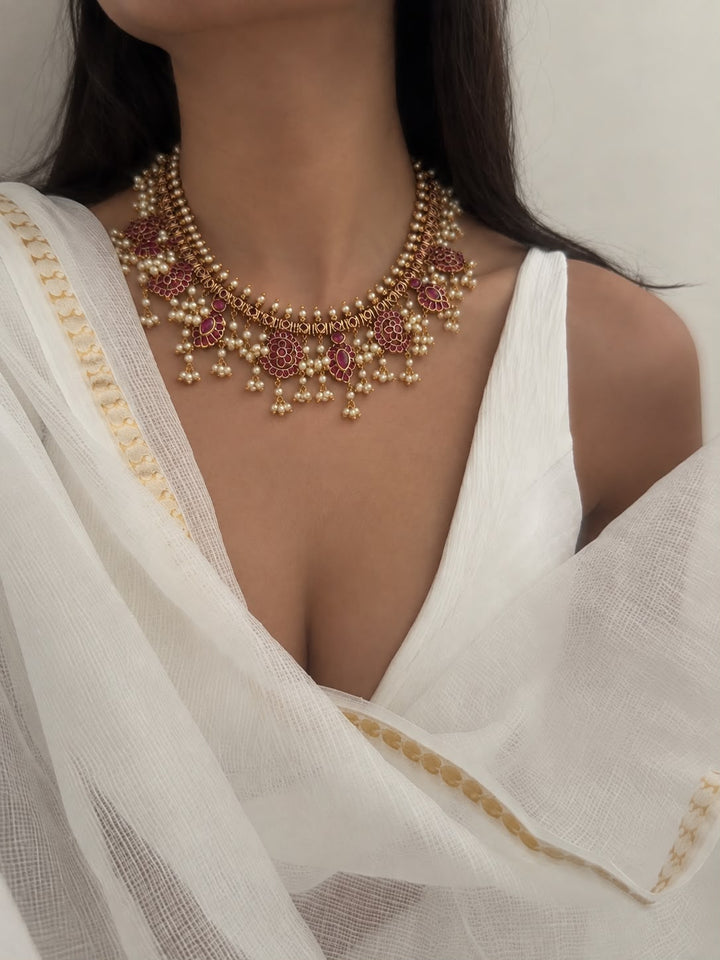 Padma ruby necklace
