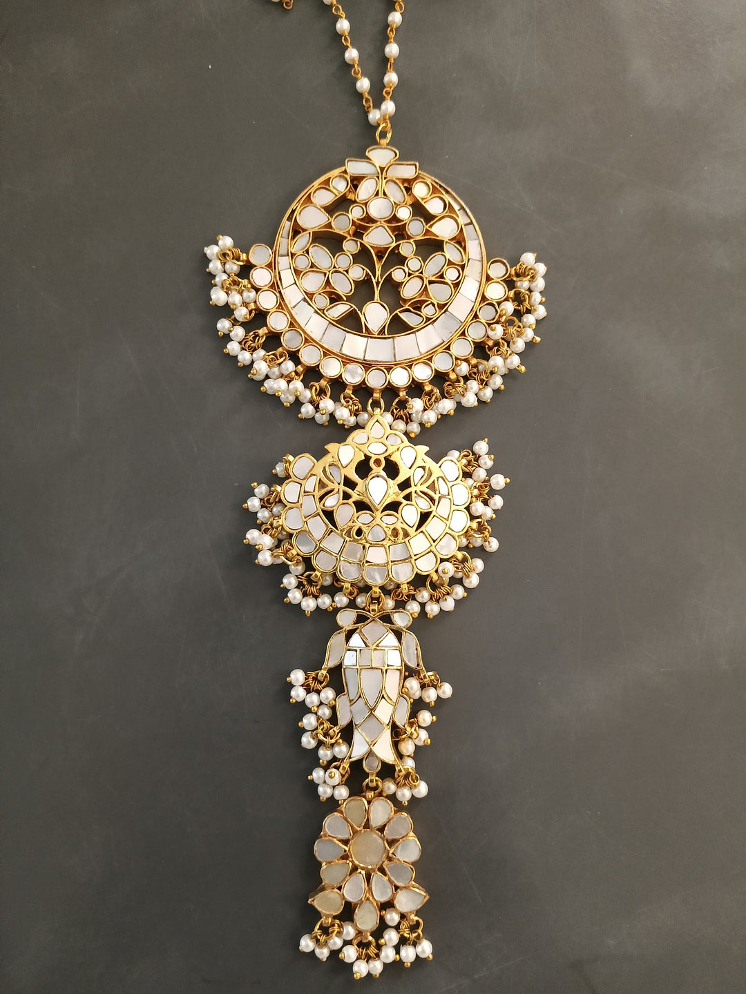 Creta Mother of Pearl Necklace - Main Image