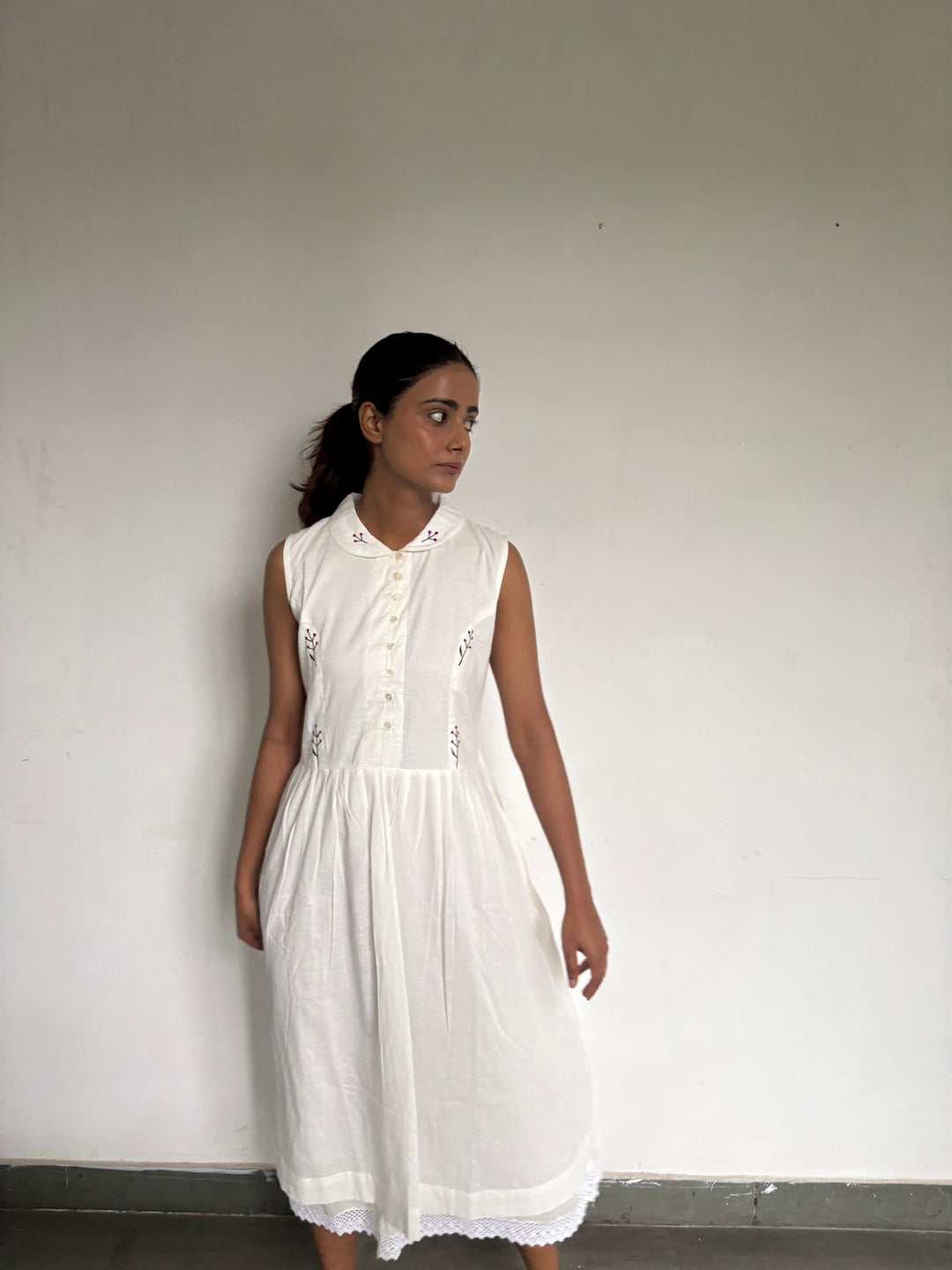 18 century Dress white