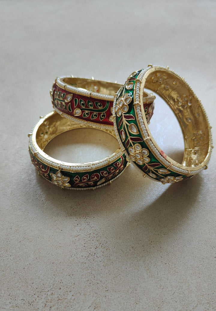 Meenakari Phool Bangle Bracelet
