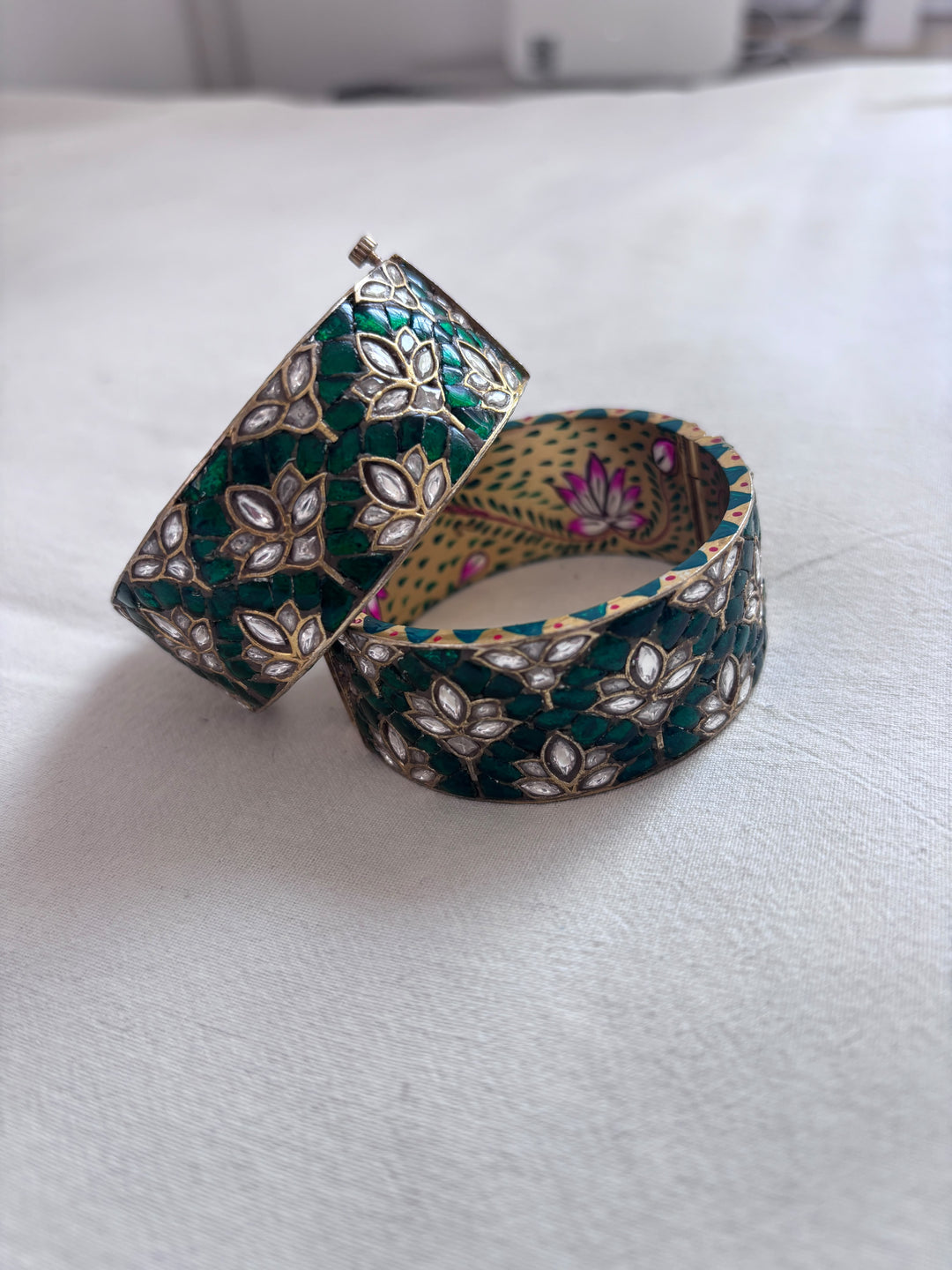 Kamalbagh green bracelet