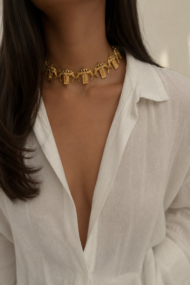 Biombo Choker Necklace