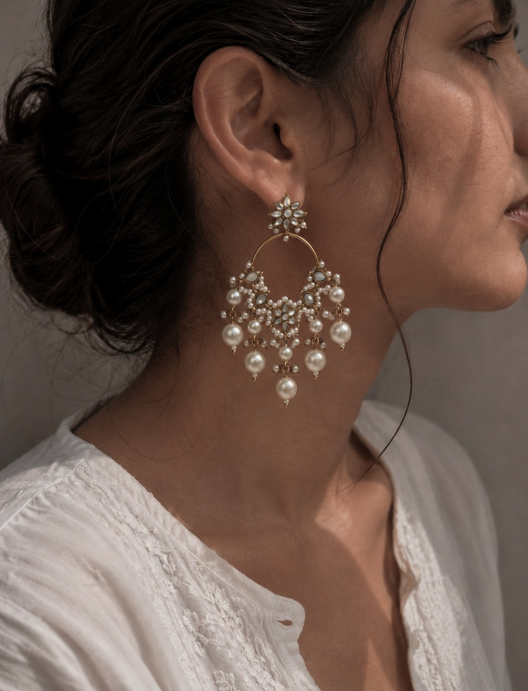 Mop star Earrings