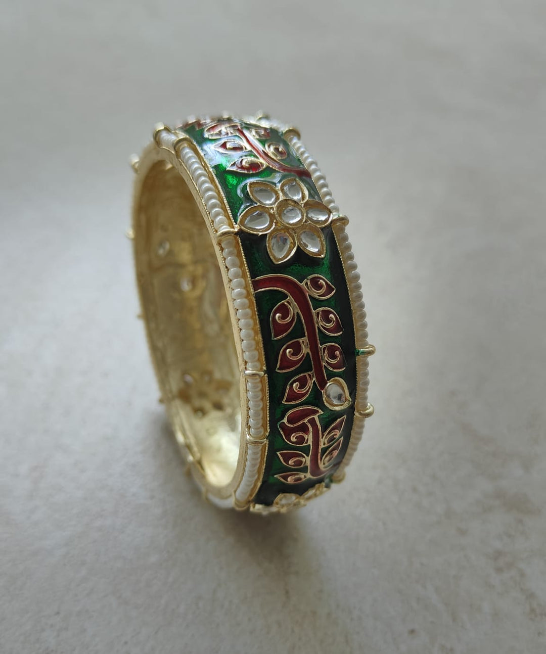 Meenakari Phool Bangle Bracelet