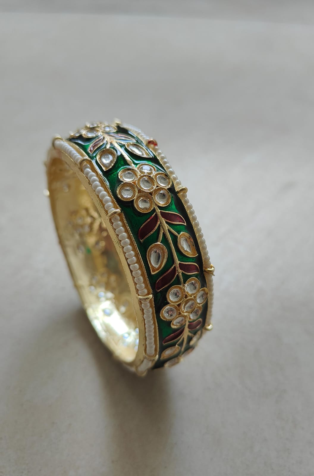 Meenakari Phool Bangle Bracelet