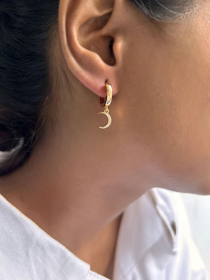 Drop baali earrings