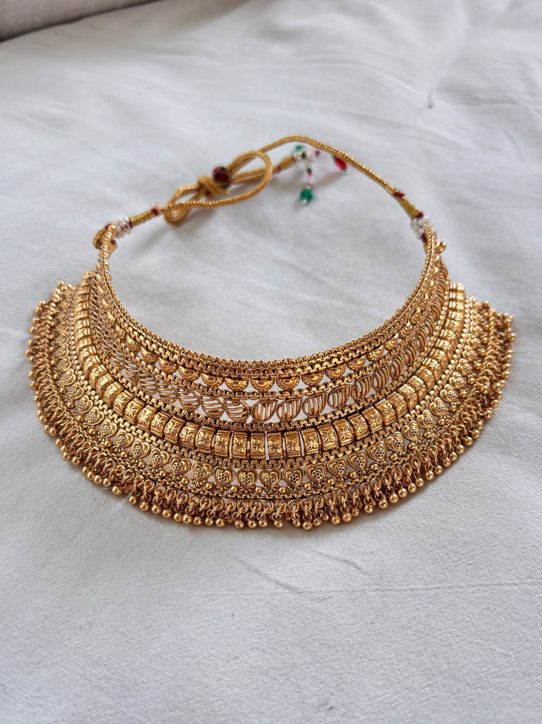 Sunehri darbar necklace