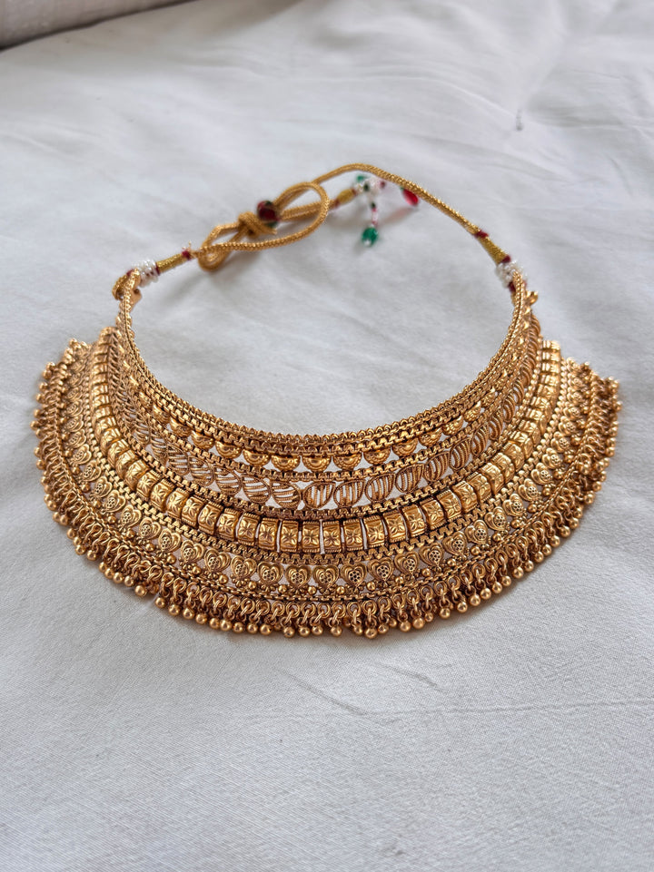 Sunehri darbar necklace