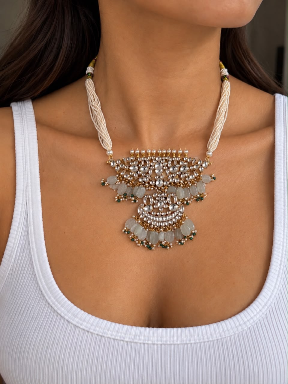Seagreen bridal set