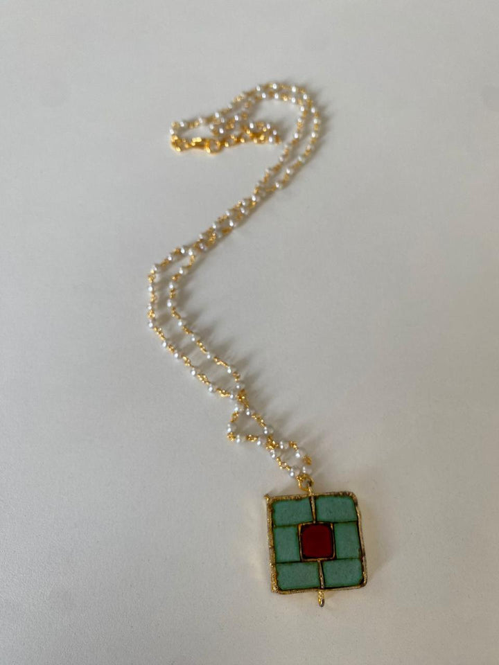 Puzzle tukdi necklace