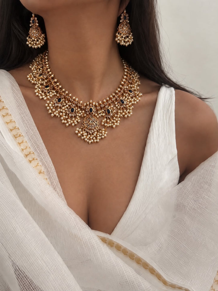 Midnight royalty necklace