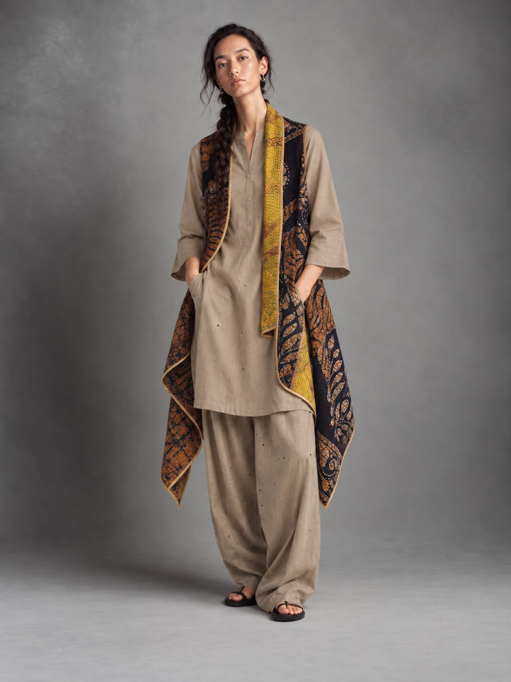 Silk cape