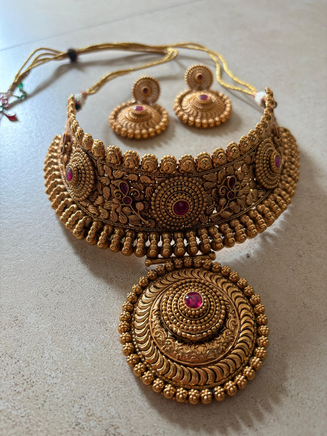 Koka bridal necklace set