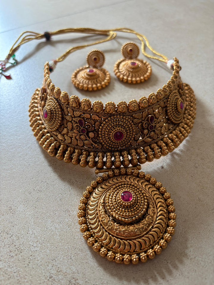 Koka bridal necklace set