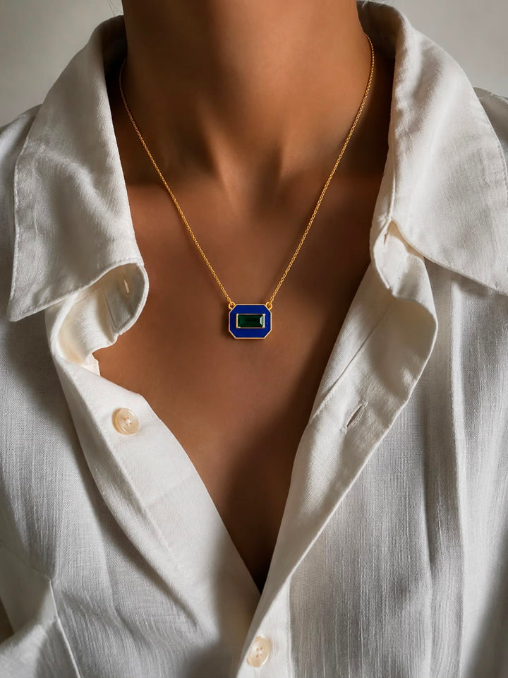Terra tablet necklace