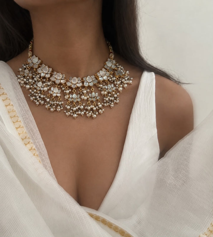 Lotus necklace
