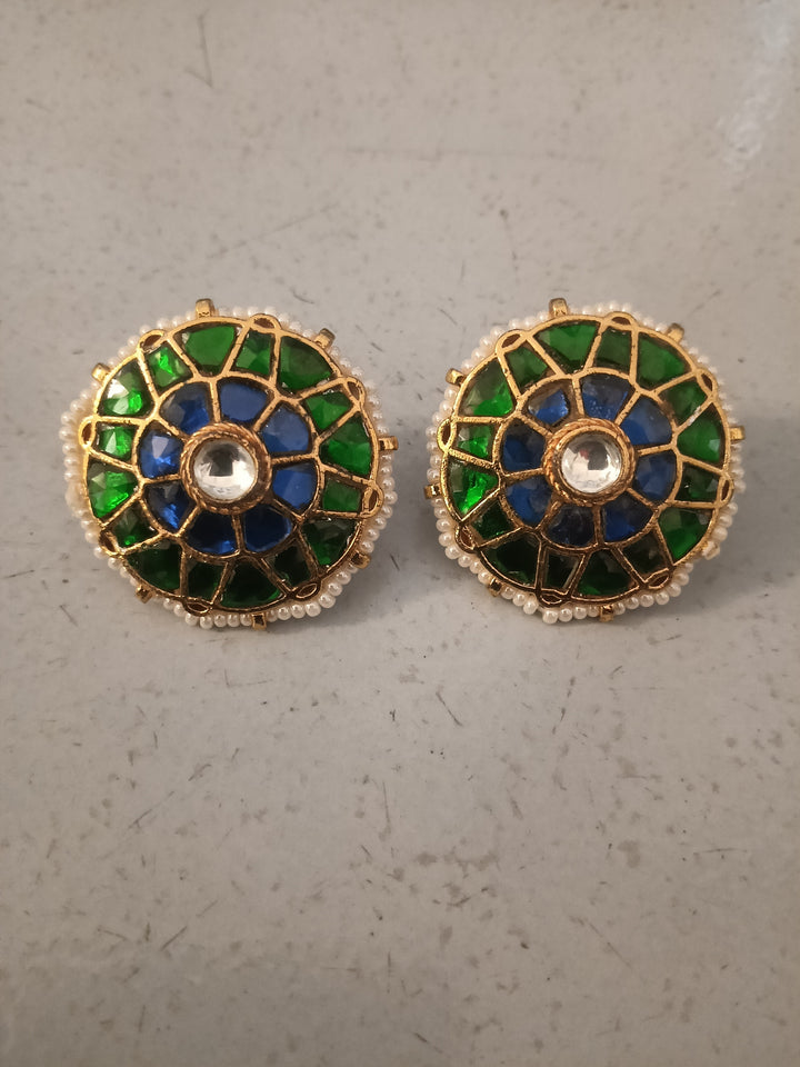 Zena Jawai Stud Earrings