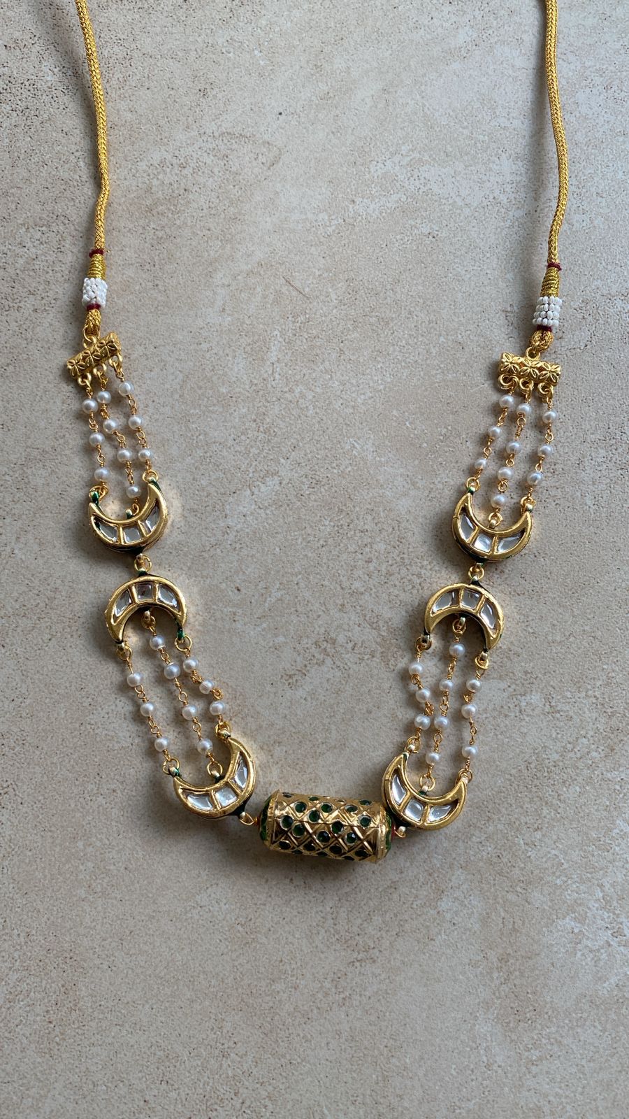 Bonsho chand choker necklace