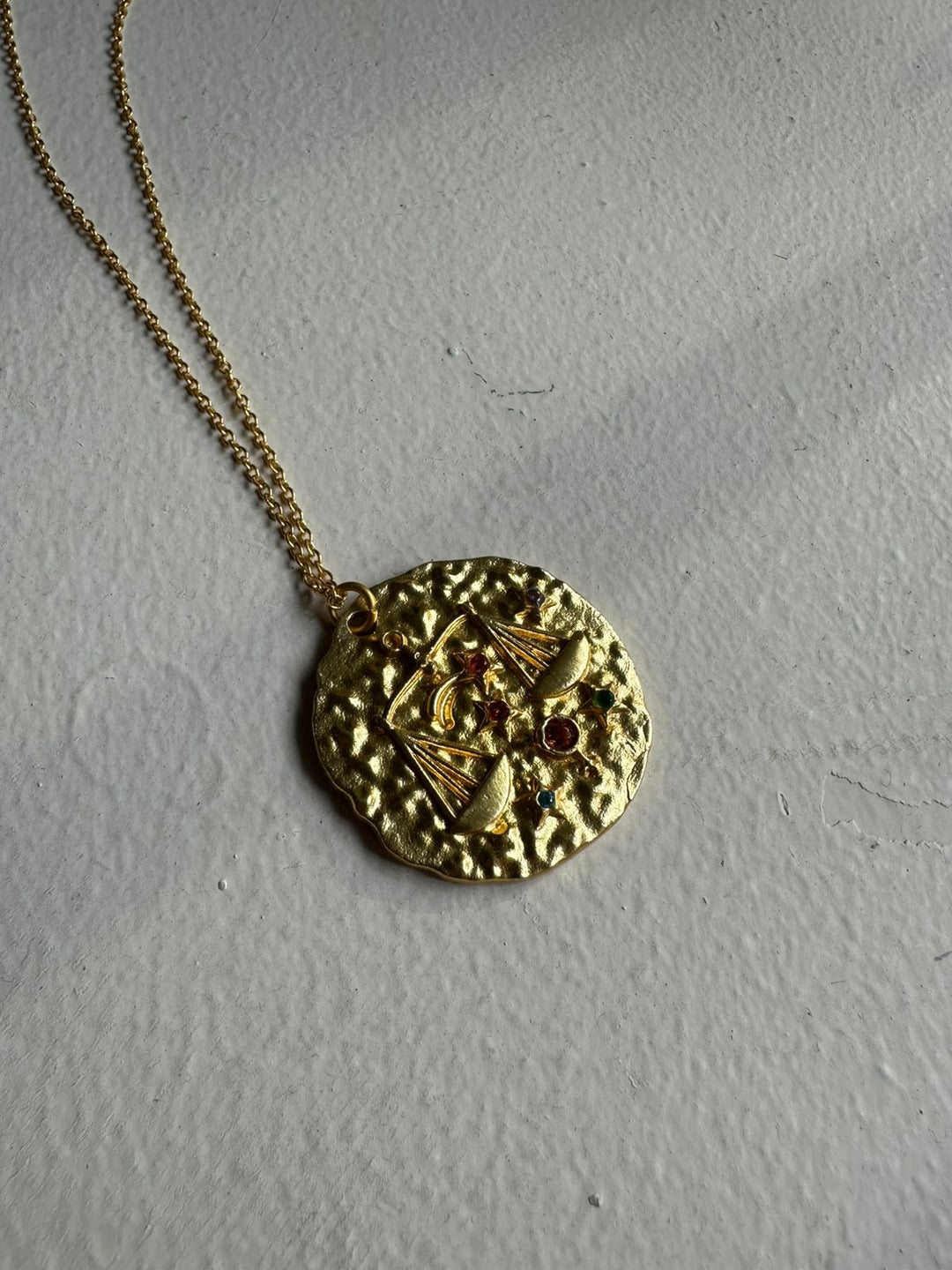 Zodiac pendant necklace