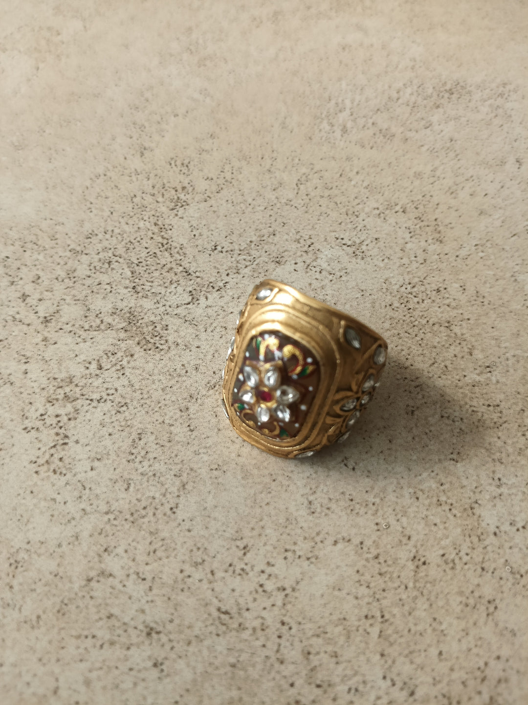 Sawai Meenakari Ring