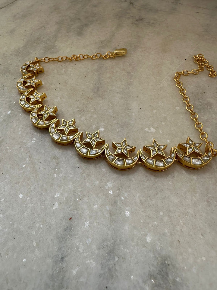 Star Crescent Necklace