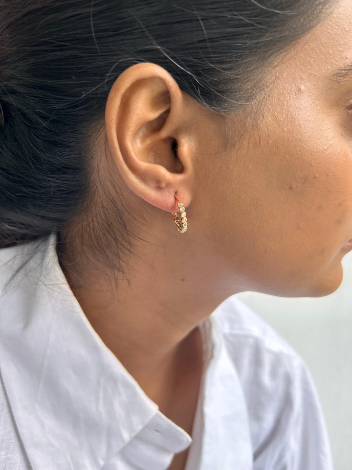 Krstal gold earrings