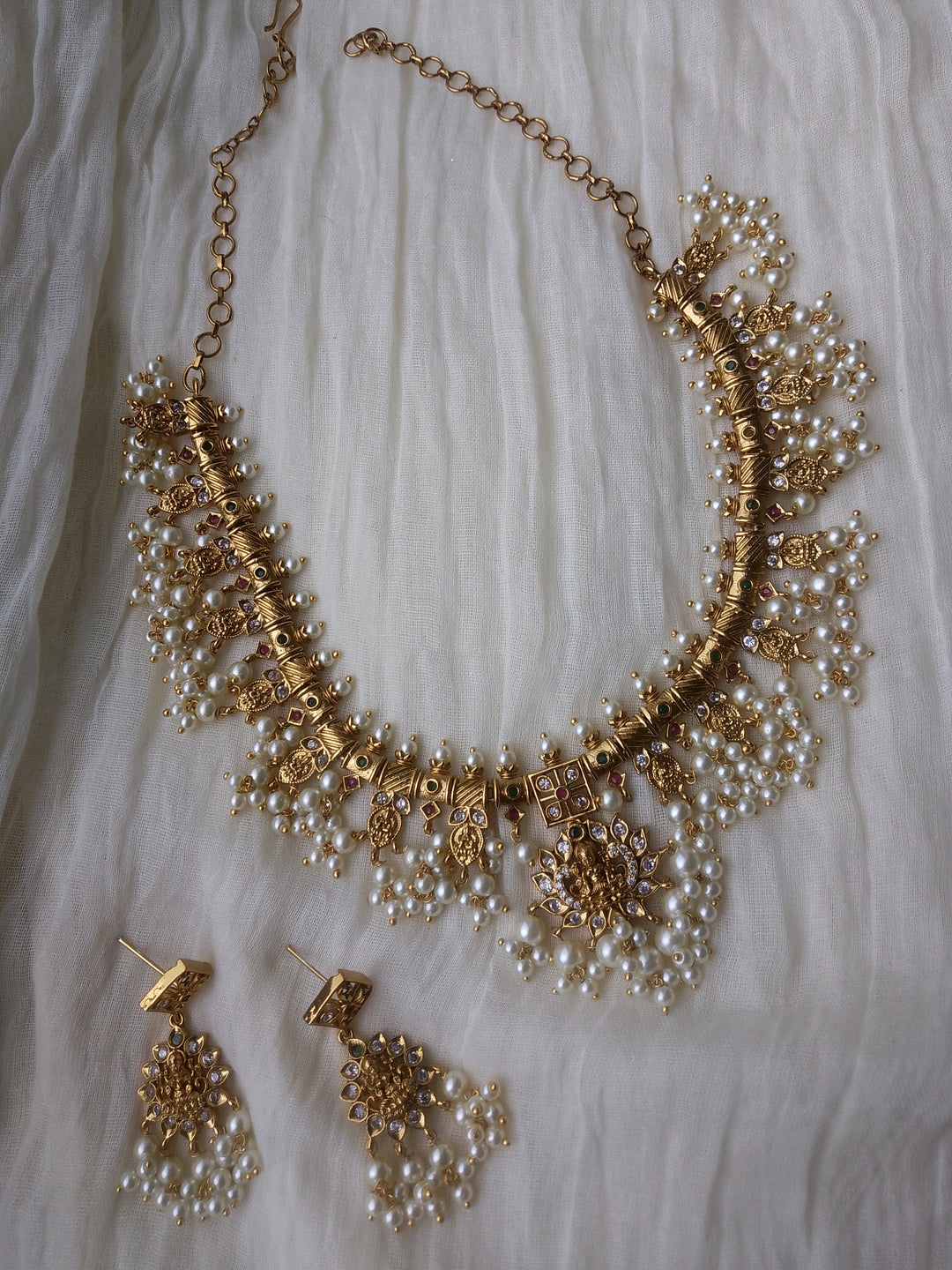 Alana Temple Necklace Set