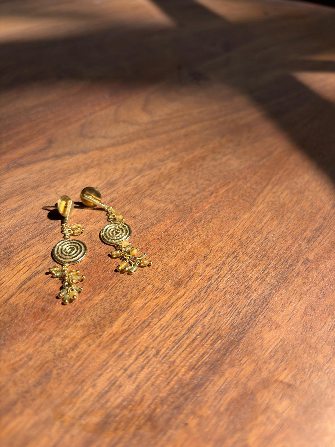 Winnie yellow earrings