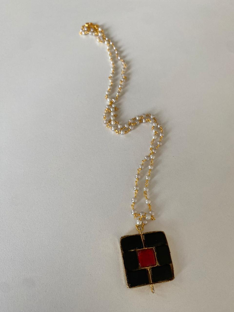 Puzzle tukdi necklace