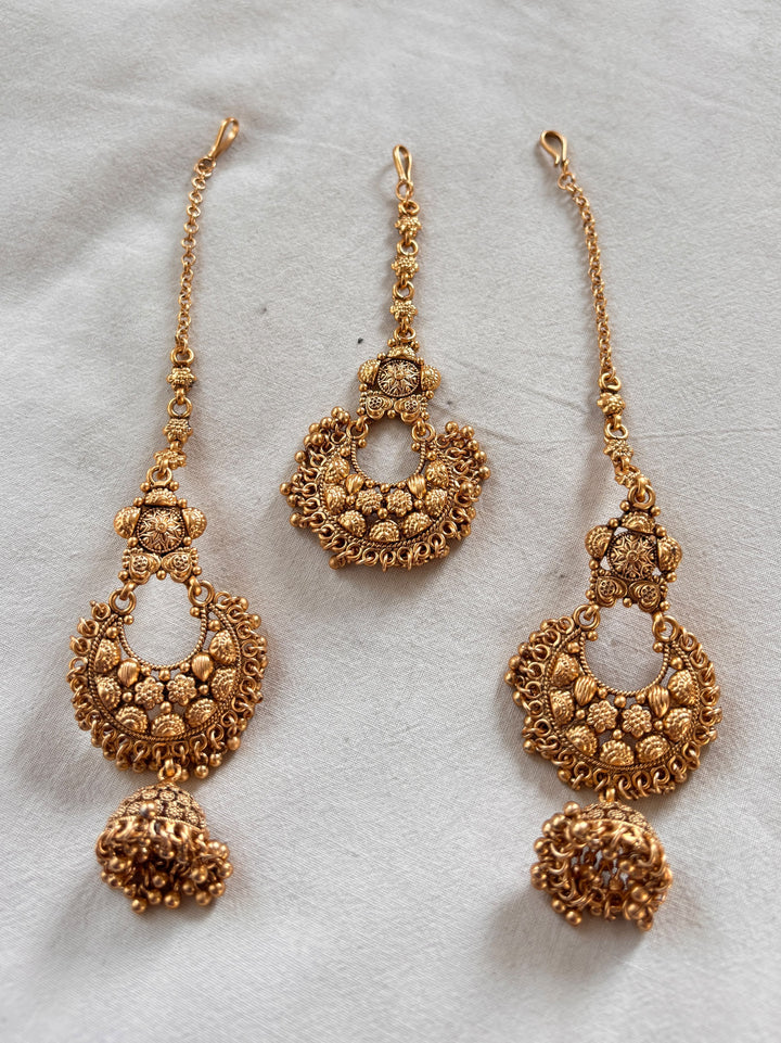 Sunehri darbar necklace