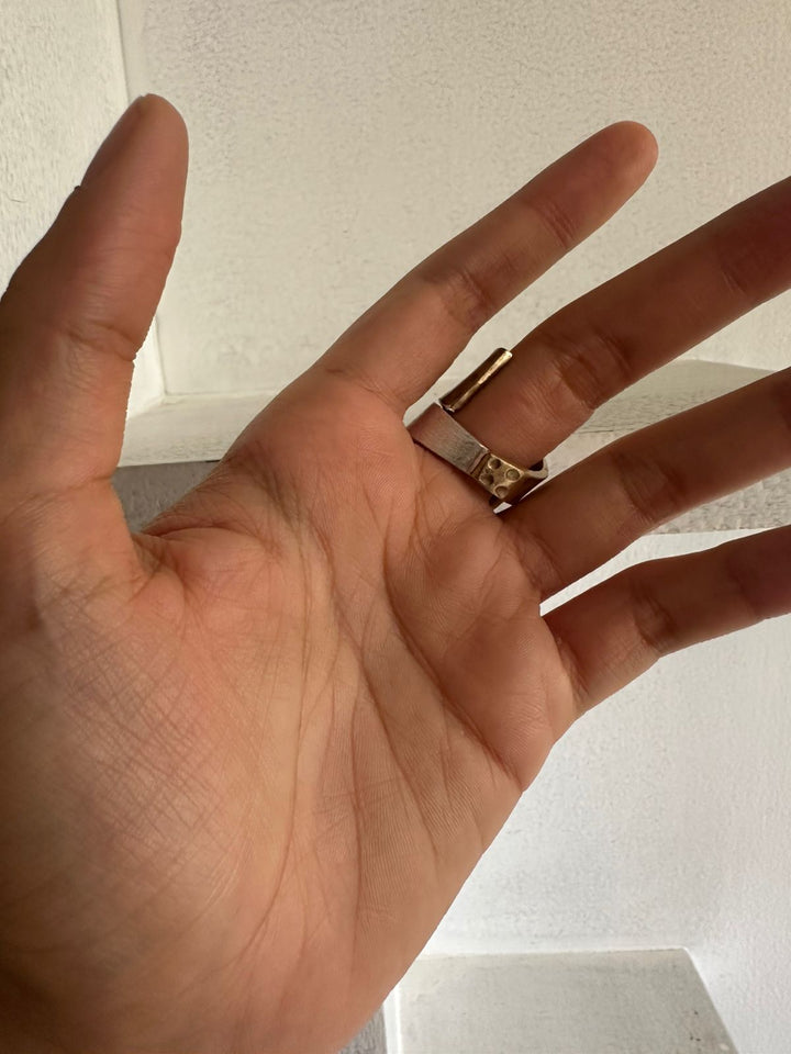 Dual colour aura ring