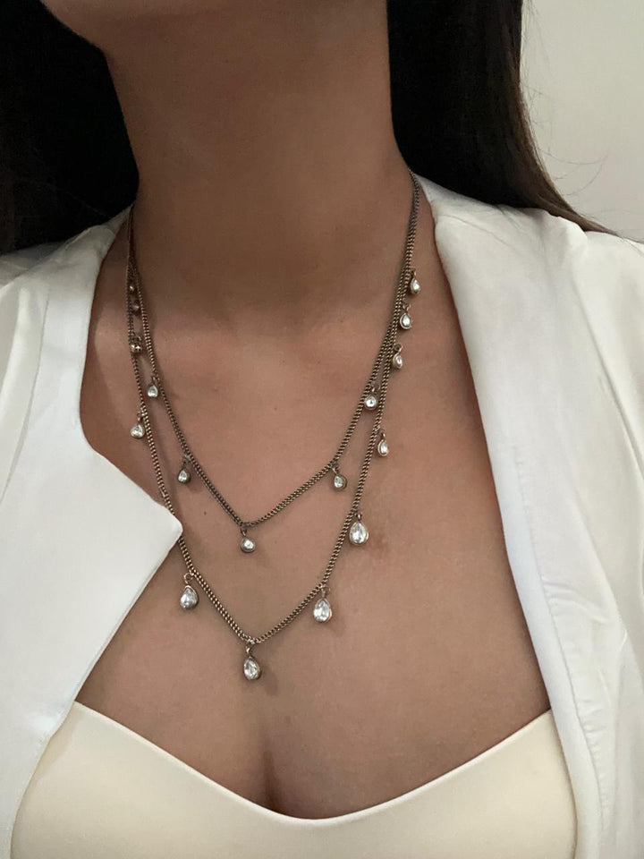 Drop everything classic necklace set