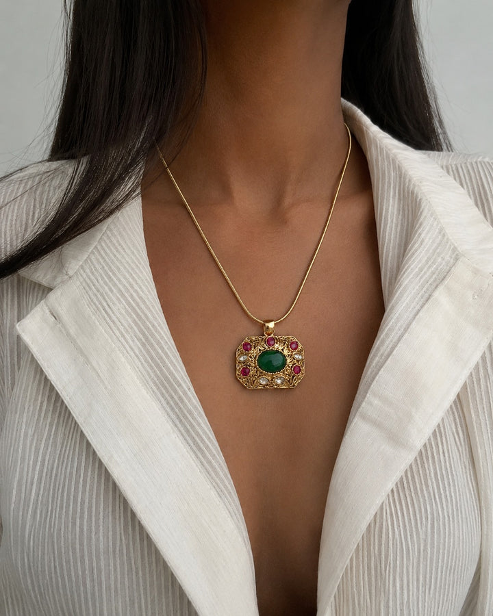Nizam batti necklace