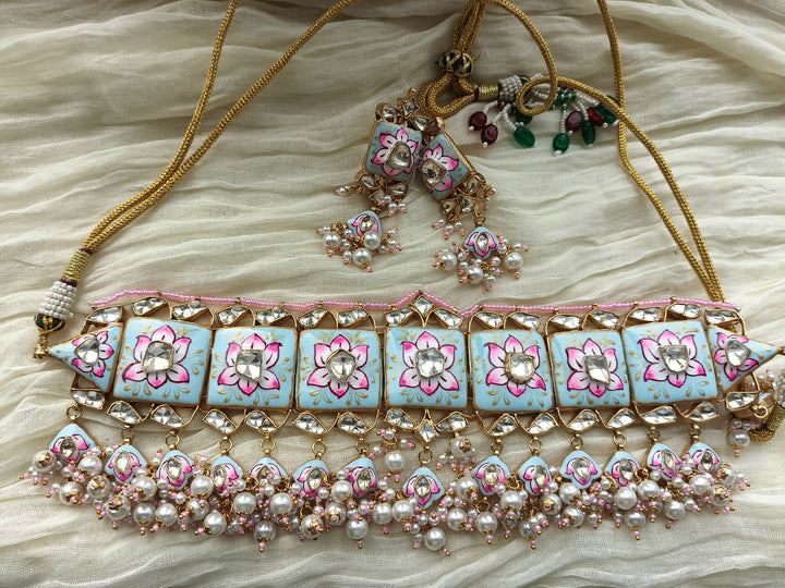 Salika Meenakari Necklace Set