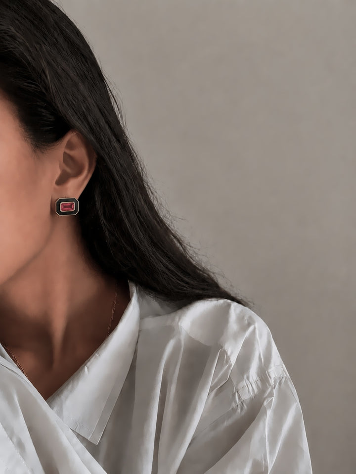 Dune tablet earrings