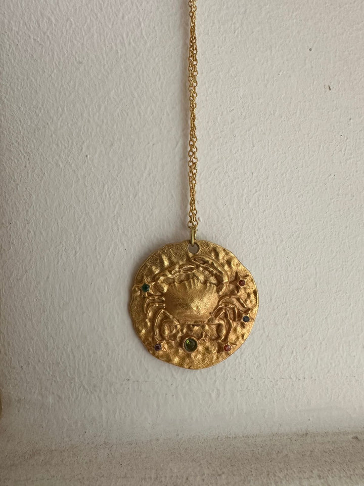 Zodiac pendant necklace