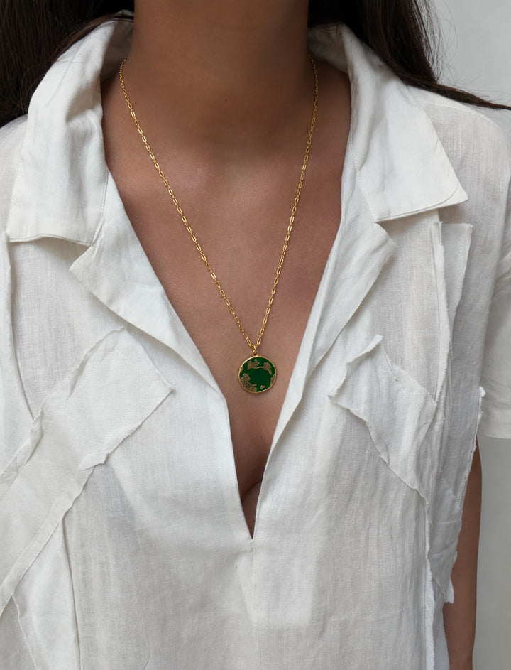 Globe Pendant Necklace