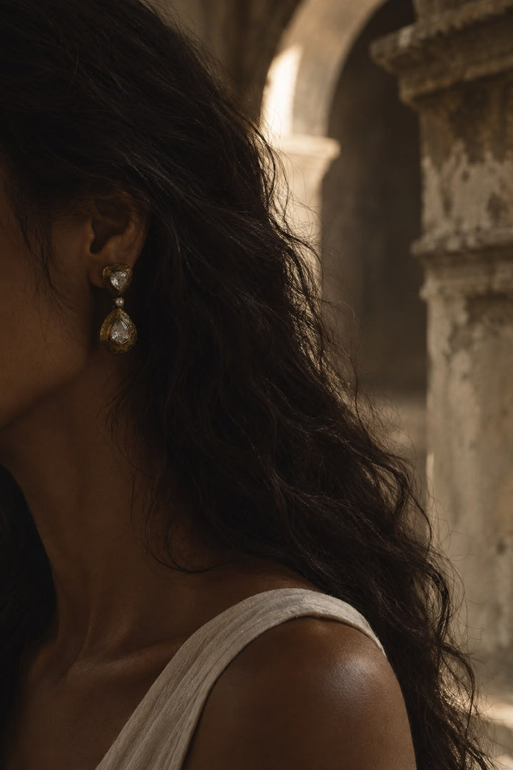 Sara crystal earrings