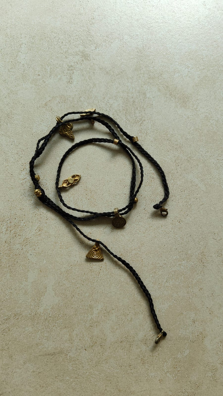 Hemp String With Tooth Necklace