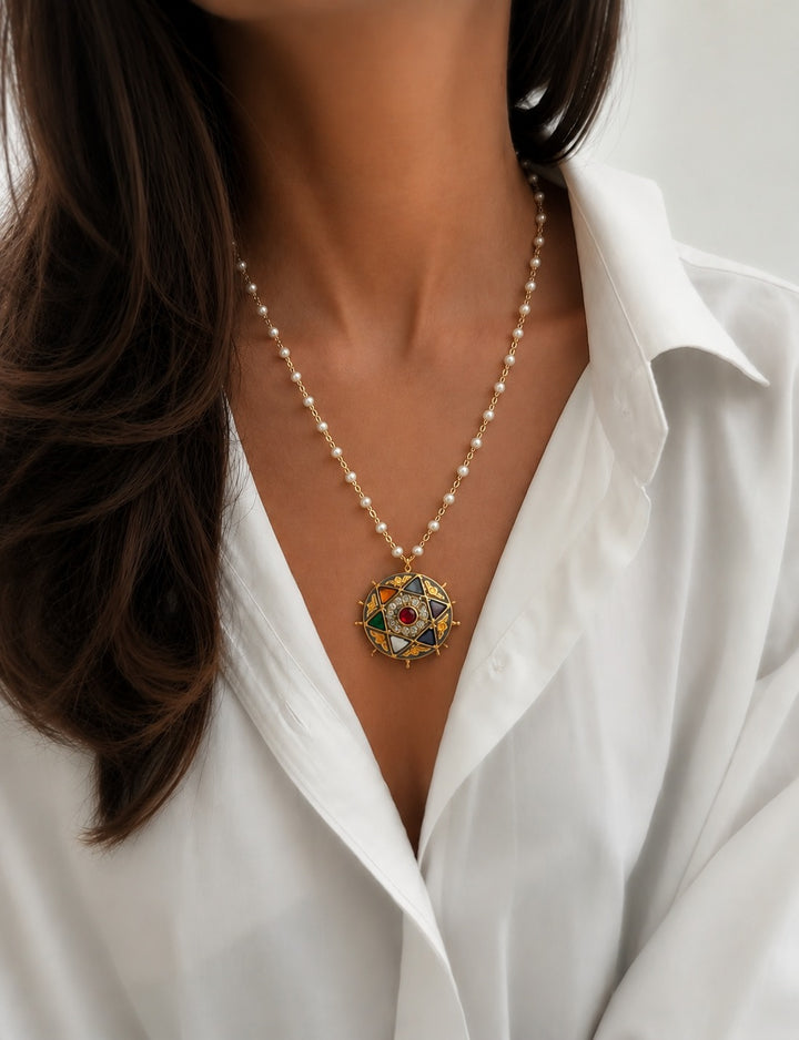 Chakra Tukdi Necklace