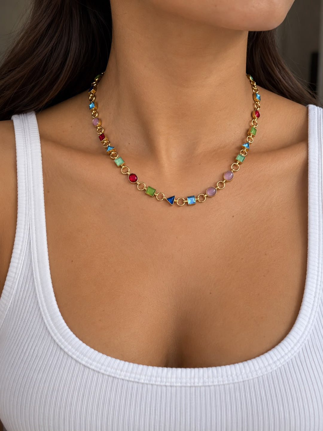 Rainbow necklace