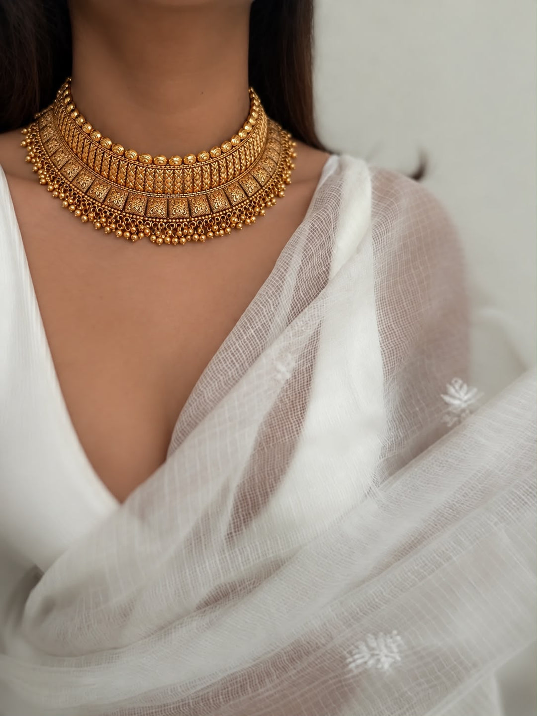 Rajwada antique necklace