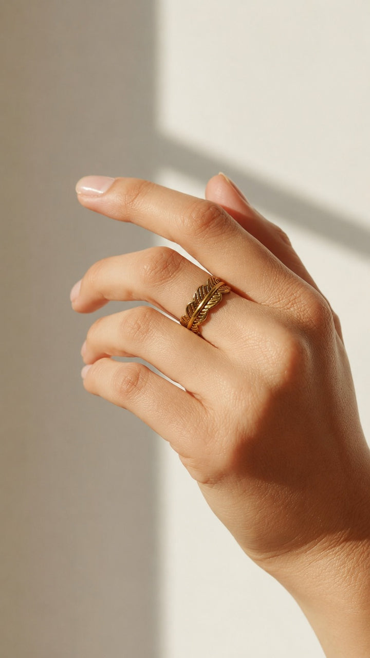 Banana Leaf Ring