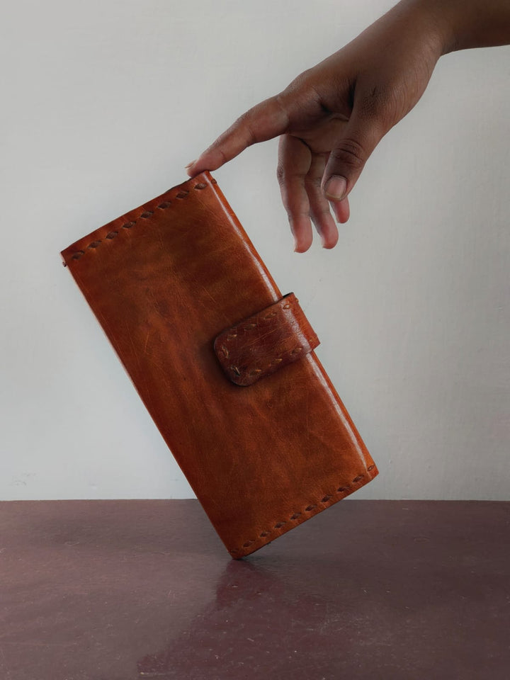 Double flap Vintage wallet