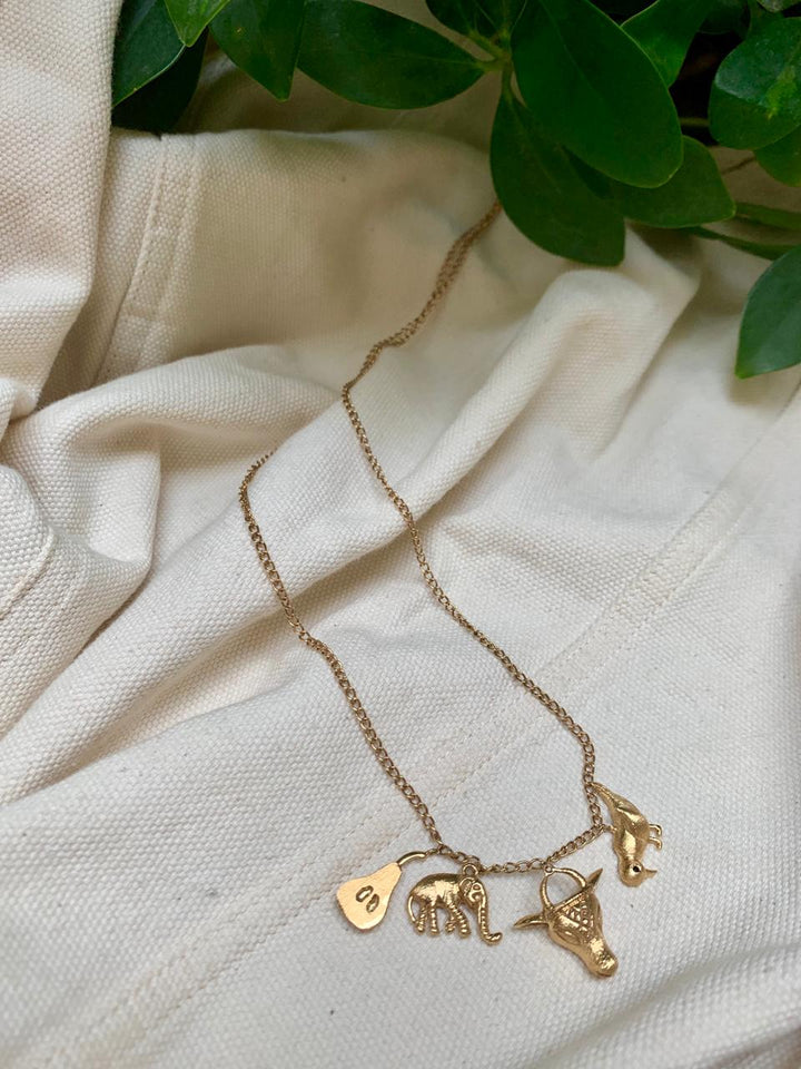 Charm Bowl Necklace
