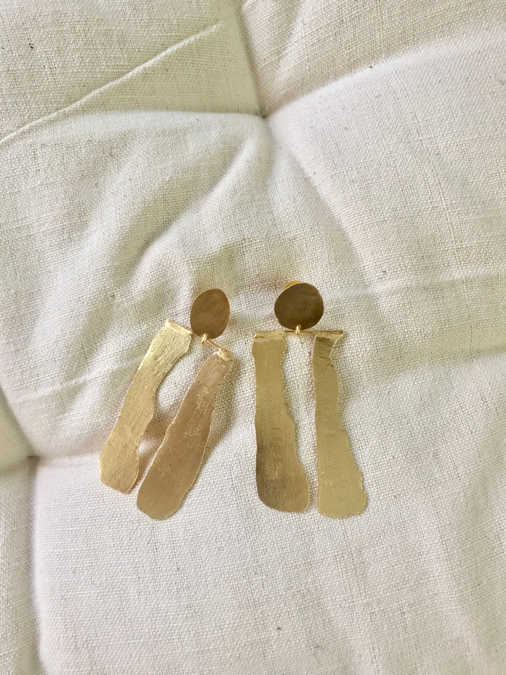 Duo Uneven Earrings